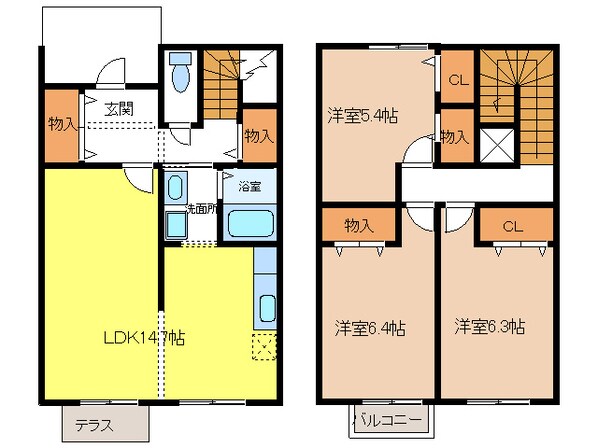 La Gracieuxの物件間取画像